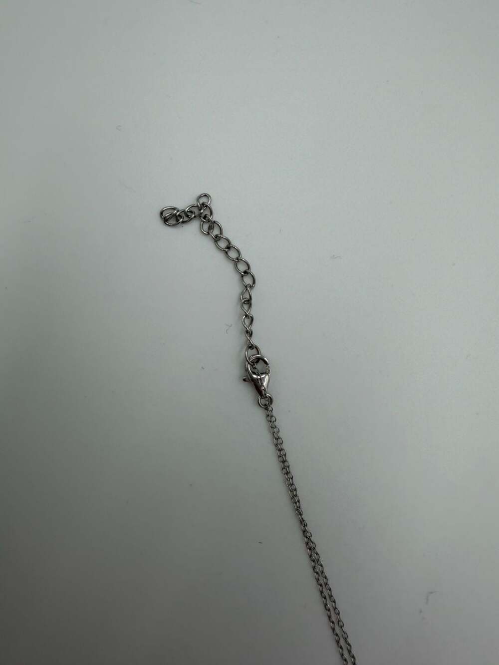 Sterling Silver Wishbone Pendant Necklace - Picture 4 of 6